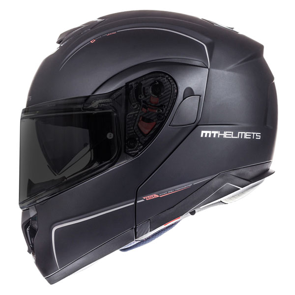 Casque Moto MT Helmets Modèle KRE - Avec Visière Pinlock Anti-buée - Homologation Automobile